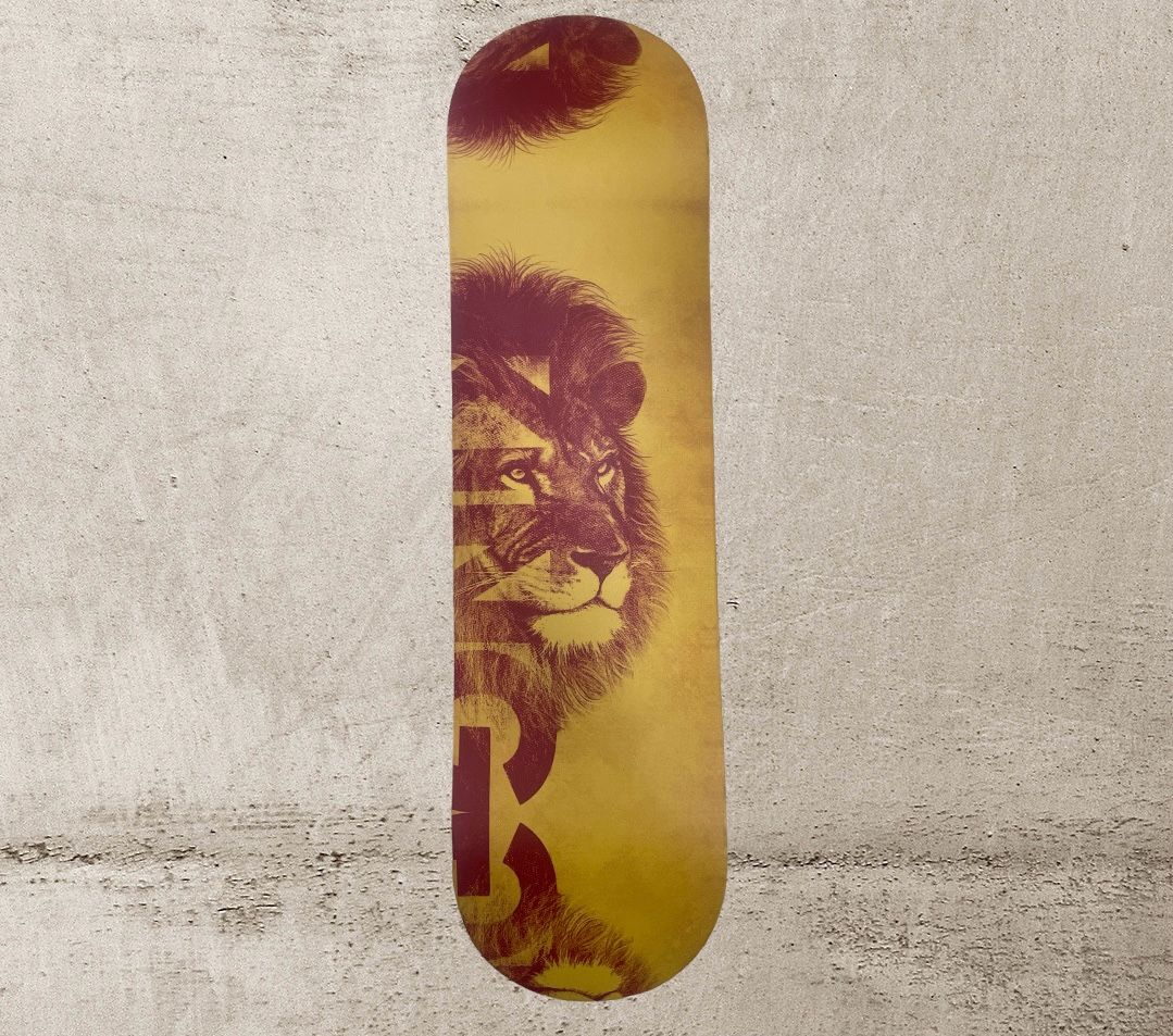 Tabla skateboarding personalizada edición limitada (LIONKING)