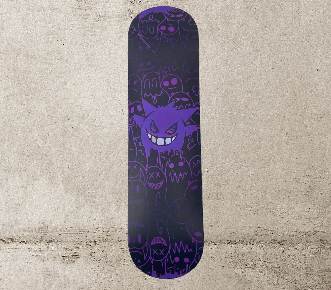 Tabla skateboarding personalizada edición limitada (GENGAR)