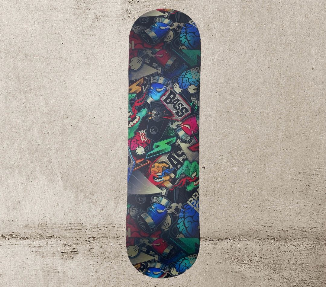 Tabla skateboarding personalizada edición limitada (SANTABAZ)