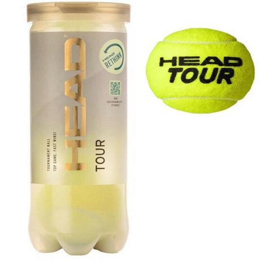 Pelota de tenis head tour tarro X3