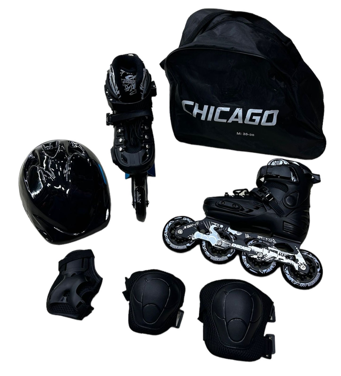 Patines Semiprofesionales Chicago – Expandibles y Kit Completo