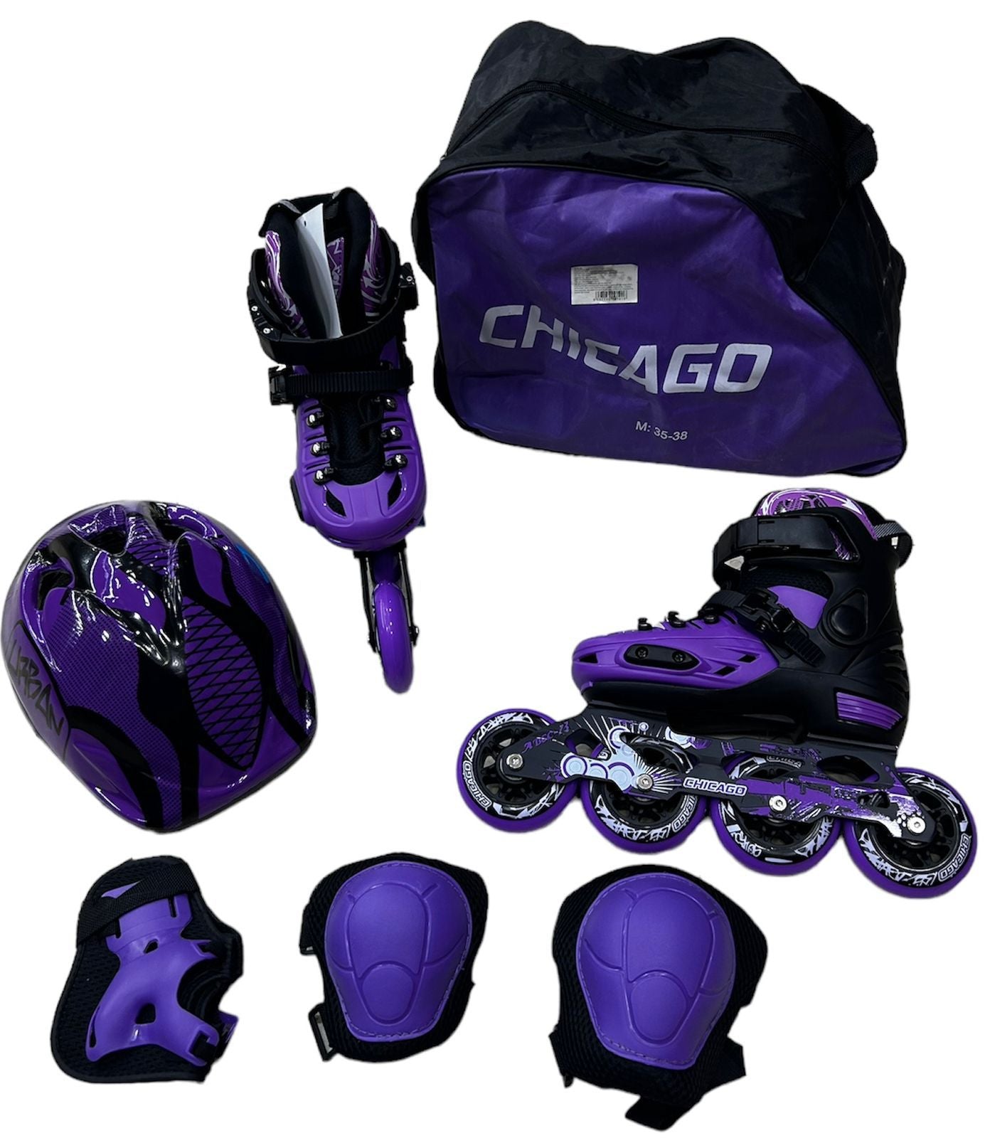 Patines Semiprofesionales Chicago – Expandibles y Kit Completo