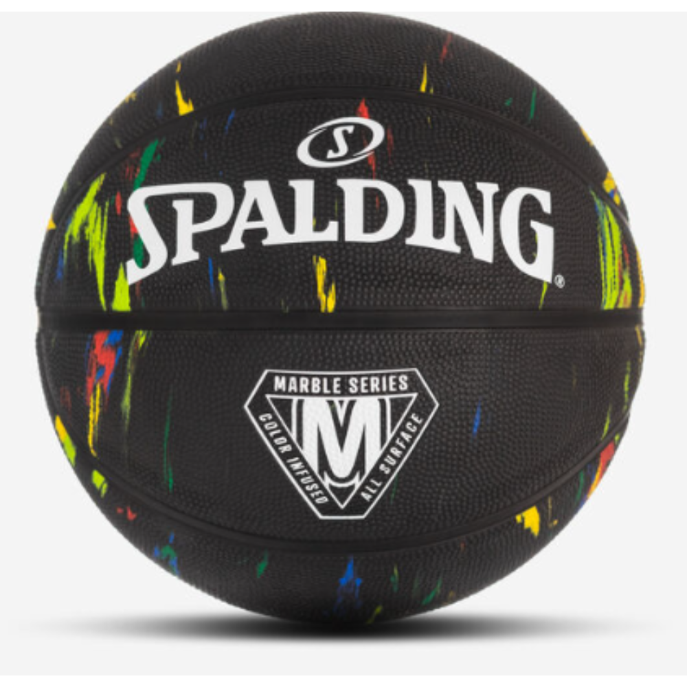 Balon baloncesto spalding Marble special edition black negro